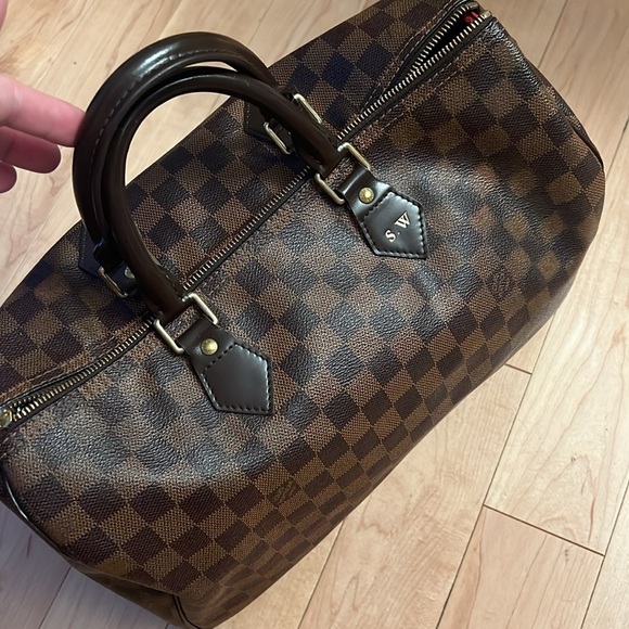 Louis Vuitton Damier BAG with S.W initials - Picture 3 of 12